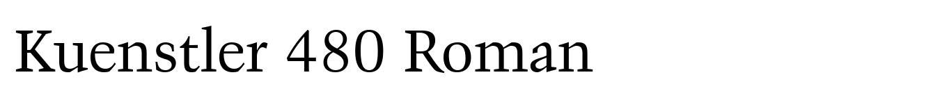 Kuenstler 480 Roman image